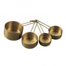 SPICE BONO BONO 計量カップ4サイズセット ブラスカラー 2個セット 長さ16