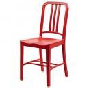 PPチェア ダイニングチェア 椅子 ポリプロピレン レッド カジュアル オシャレ ポップ 高さ88