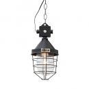 ペンダントライト おしゃれ インダストリアル 1灯 LED電球付き ブラック かっこいい 高さ35