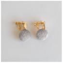 イヤリング 揺れる かわいい ファー 冬 人気 通販