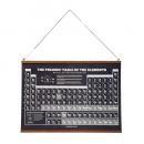 タペストリー ヴィンテージ調 ブラック おしゃれ 個性的 インパクト 壁かけ ウォール 高さ54