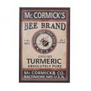 ART FRAME M ''BEE BRAND'' アートフレーム 木製 ガラス ベージュ 高さ62