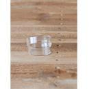 2インチシャーレ ガラス 皿 小物入れ ガラスケース おしゃれ 英字 透明