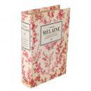 ブックボックス ピンク Lサイズ 2個セット 小物入れ 収納ボックス かわいい インテリア 高さ21