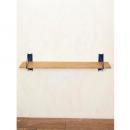 マウントシェルフM ブルー 木製 オーク ナチュラル 自然 シェルフボード おしゃれ DIY