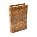 ブックボックス アンティーク調 2個セット 小物入れ 収納ボックス かわいい インテリア 高さ24