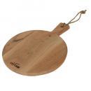 カッティングボード ラウンドM ナチュラル まな板 木製 アカシア 木目が美しい 直径25