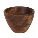 ウッドボウルS 2個セット ナチュラル 皿 木製 シーシャムウッド 丈夫 直径10