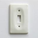 セラミック 1口スイッチプレート 1500 DIY スイッチカバー made in USA 陶器