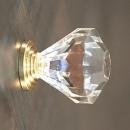 ツマミ DIA-M かわいい おしゃれ DIY 取っ手 アンティーク調 樹脂 透明 ドアノブ