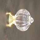 ツマミ ORE-M かわいい おしゃれ DIY 取っ手 アンティーク調 樹脂 透明 ドアノブ