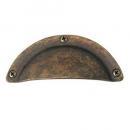 トッテ ラウンド AN 真鍮 アンティーク調 おしゃれ DIY 引出し 取っ手 レトロ