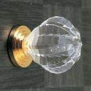 ツマミ STR かわいい おしゃれ DIY 取っ手 アンティーク調 樹脂 透明 ドアノブ