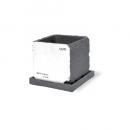 ブロンクスポットA-M プランター 鉢 4個セット セメント おしゃれ グレー 幅11.5