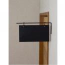 アイアンサインプレート ブラック ブラックボード おしゃれ 黒板 アンティーク調 幅235