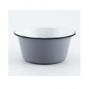 ボウル S チャコールグレー 3個セット シンプル キッチン用品 ホウロウ 直径152