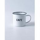 マグカップ ホワイト ② 2個セット シンプル キッチン用品 ホウロウ おしゃれ 300ml