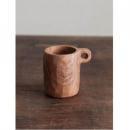 0.5合お米計量カップ キッチン用品 木製 ナチュラル 手作り ブラウン 高さ70