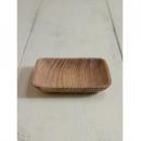 小皿 スクエア M 2個セット キッチン用品 木製 ナチュラル プレート 幅145