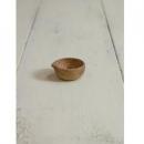 片口ボウル S 2個セット キッチン用品 木製 ナチュラル 皿 手作り ブラウン 高さ70