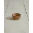 片口ボウル M 2個セット キッチン用品 木製 ナチュラル 皿 手作り ブラウン 高さ75