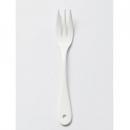 ブランシリーズ ケーキフォーク キッチン用品 琺瑯 ホワイト カトラリー 長さ145