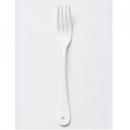 ブランシリーズ デザートフォーク キッチン用品 琺瑯 ホワイト カトラリー 長さ185