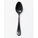 ノワール デザートスプーン キッチン用品 琺瑯 ブラック カトラリー 長さ185