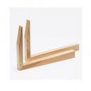 Angled Shelf Ash ブックエンド ライトブラウン 木製 ナチュラル おしゃれ 幅300