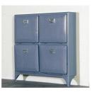 SHOE STORE 4 DOORS H.GRAY シューズボックス 靴箱 おしゃれ ワイド レトロ