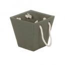 CEMENT BAG POT IVY GRAY L プランター グレー 高さ12.5