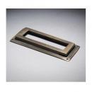 MAIL SLOT ハンドル DIY アンティーク調 ブラス ネームプレート ブロンズ 長さ7