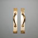 取手 ハンドル 2個セット DIY アンティーク調 ブラス 真鍮 おしゃれ 引手 長さ41