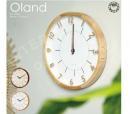 オラント 壁掛け時計 NA 木製 ウォールクロック ナチュラル おしゃれ 高さ30