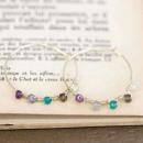 ピアス インターバル ヴァリエ ストーン 天然石 アクセサリー 上品 カラフル 直径2.5