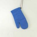 キッチンミトン テント キャンバス BL ブルー コットン レザー かわいい おしゃれ 幅16