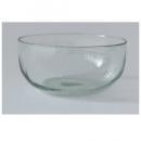 リューズガラス ワイドボウル (L) サラダボウル 食器 シンプル クリア 直径22