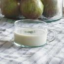 リューズガラス ブロードライン ヴィシソワーズ カップ 3個セット シンプル クリア 直径9.5