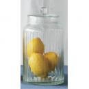 リューズガラス クーレライン キャニスター (S) シンプル クリア おしゃれ 高さ20