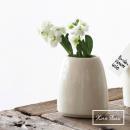 PORCELAIN フラワーベース オーバルスプレッド 花瓶 おしゃれ 磁器 高さ14