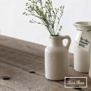 PORCELAIN フラワーベース ピッチャーボトル 花瓶 おしゃれ 磁器 高さ15.5