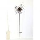 バードネスト スティック ガーデン用品 おしゃれ ピック サイン 差し込みタイプ 鳥