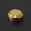 BRASS アレンジケース ラウンド (S) ゴールド アンティーク調 おしゃれ 直径6