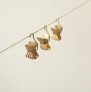 カーテンクリップ 真鍮 アンティーク調 おしゃれ 通販