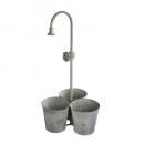Water Pipe 3 プランター 蛇口 エアジョーロ ユニーク スタンド ガーデン用品
