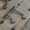 IRON アバンス ウォールフック (S) アイアン ブラック アンティーク調 シンプル 幅10