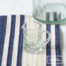 リューズガラス クーレライン ストレート ミニピッチャー 6個セット クリア リサイクル 高さ7