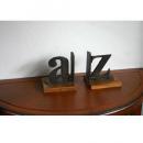 CastIron AtoZ アンティークブックエンド 本たて ステーショナリー 整理 おしゃれ