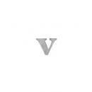 ブリキアルファベット小文字v(2個セット)インテリア イニシャル ディスプレイ エンブレム