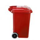 PLASTIC TRASH CAN 45L RED ダストボックス ごみ箱 高さ57.5